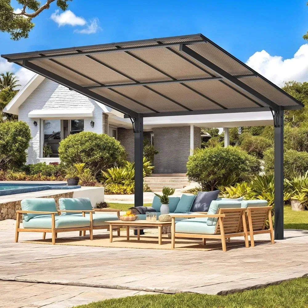 10' x 10' Outdoor Pergola/Carport for Patio