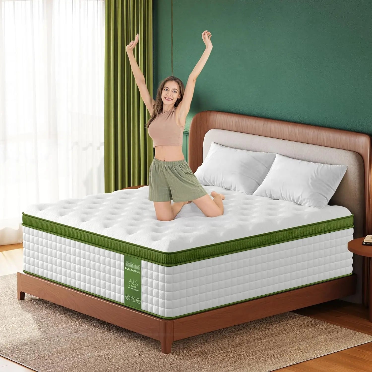 12-14'' Hybrid Mattress - Full/King/Queen Size Mattress