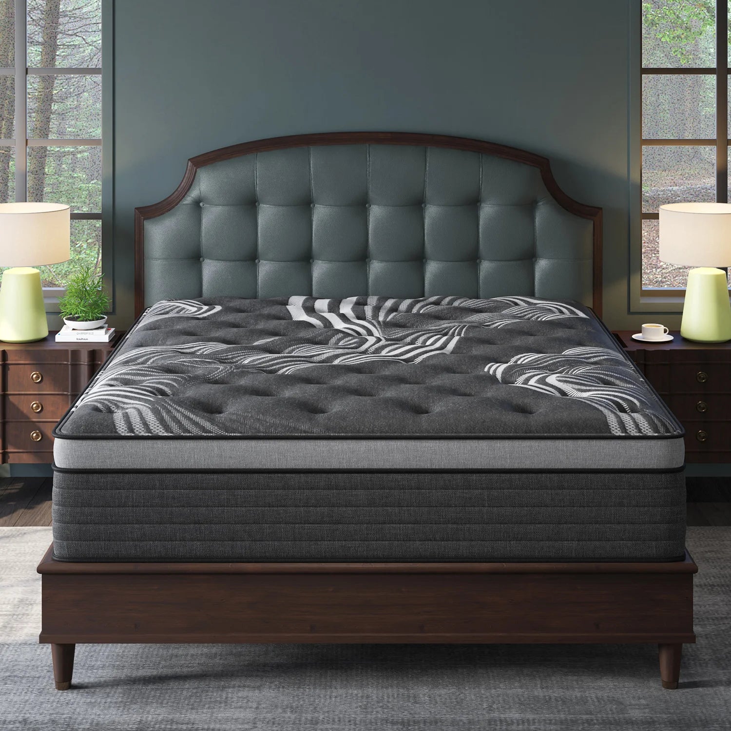12",14" Gel Memory Foam Hybrid Pocket Spring Mattress - sizes available