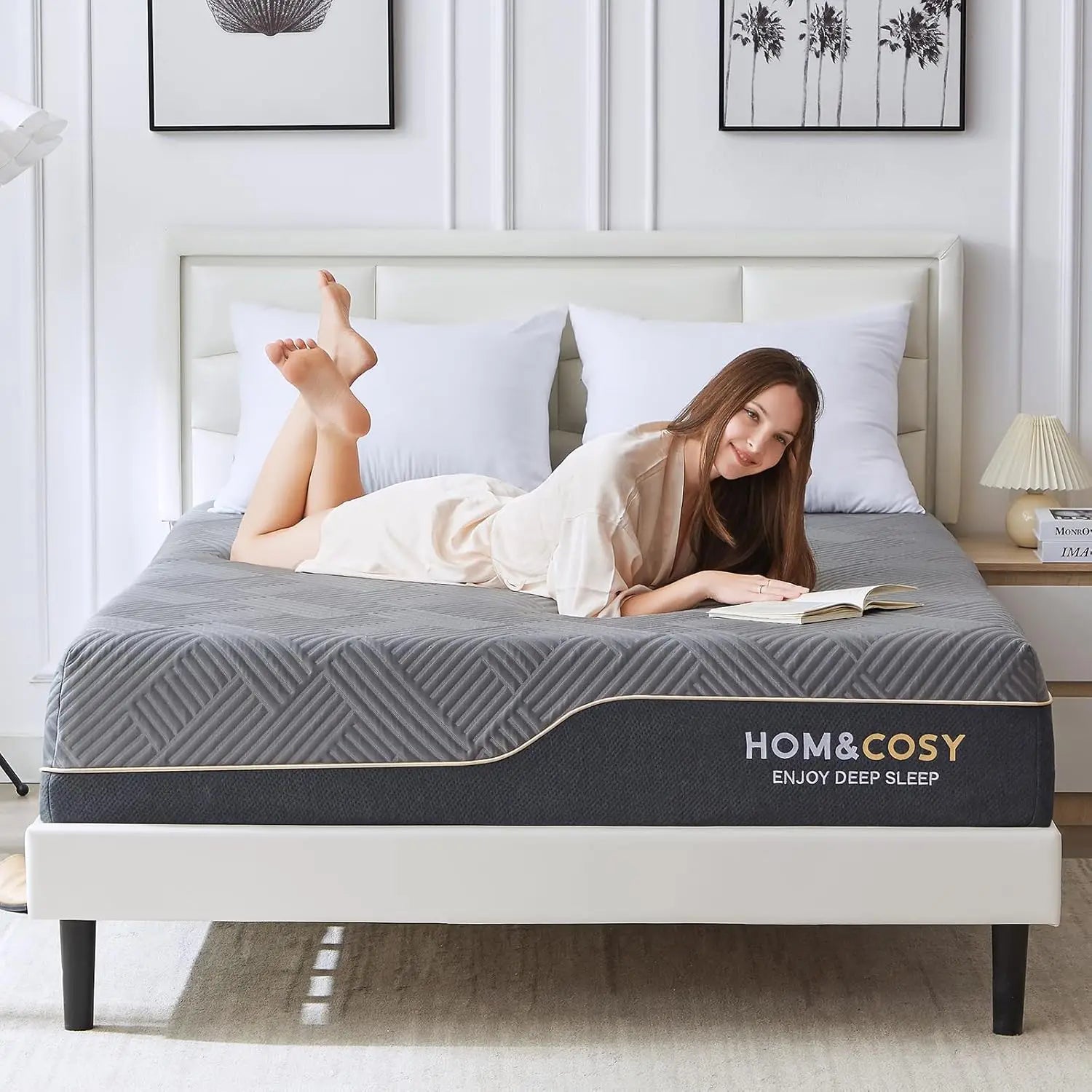 10 Inch Queen Size Mattress- Medium Firm to Firm