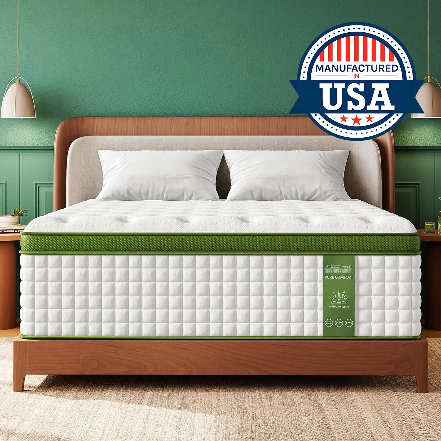 12-14'' Hybrid Mattress - Full/King/Queen Size Mattress