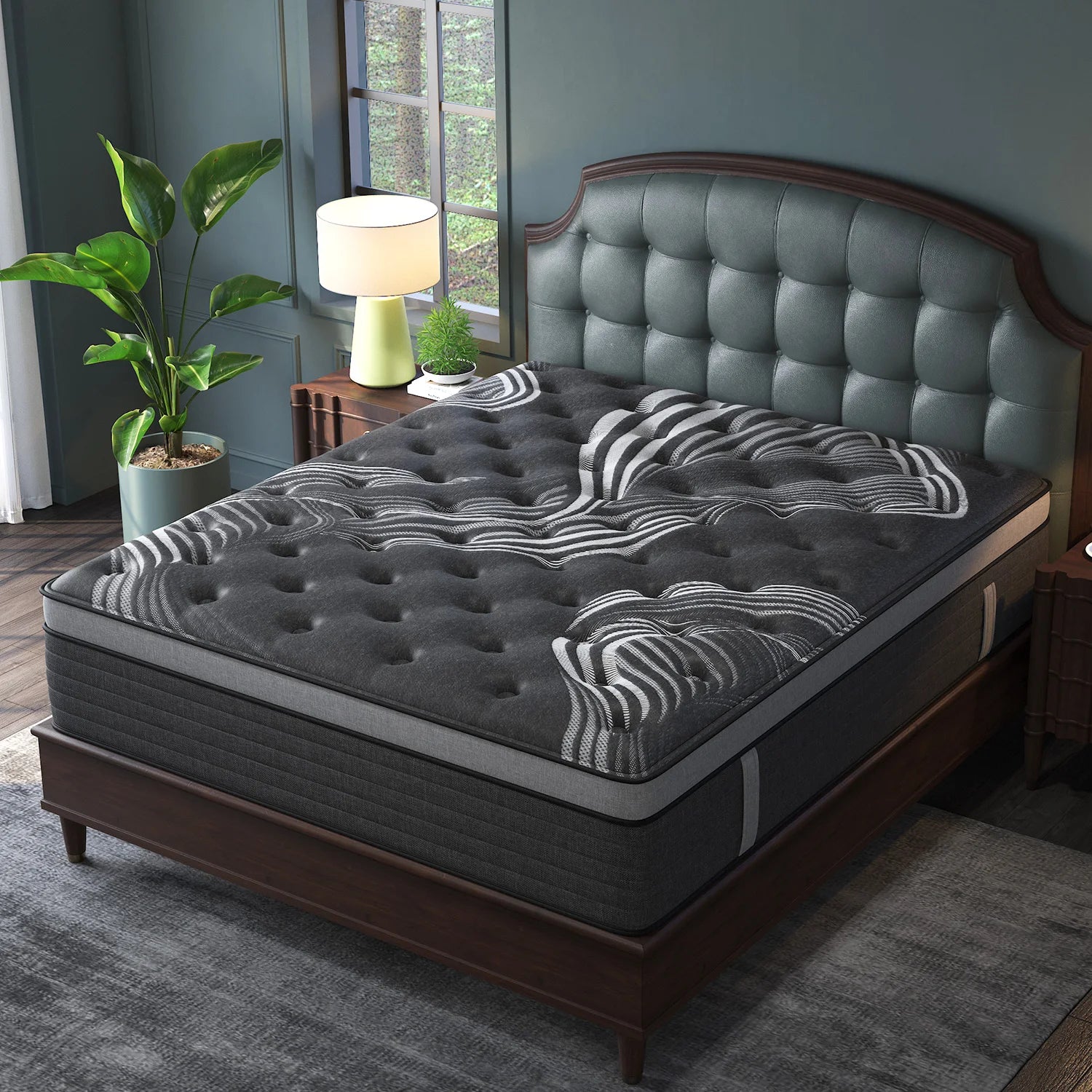 12",14" Gel Memory Foam Hybrid Pocket Spring Mattress - sizes available